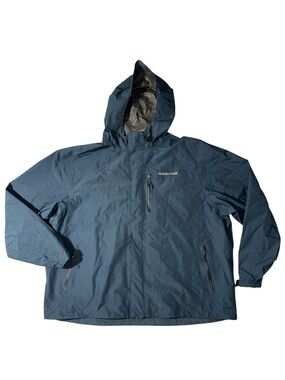 Bass Pro Shops mens 3XL XXXL blue guidewear Gore-Tex lightweight jacket EUC